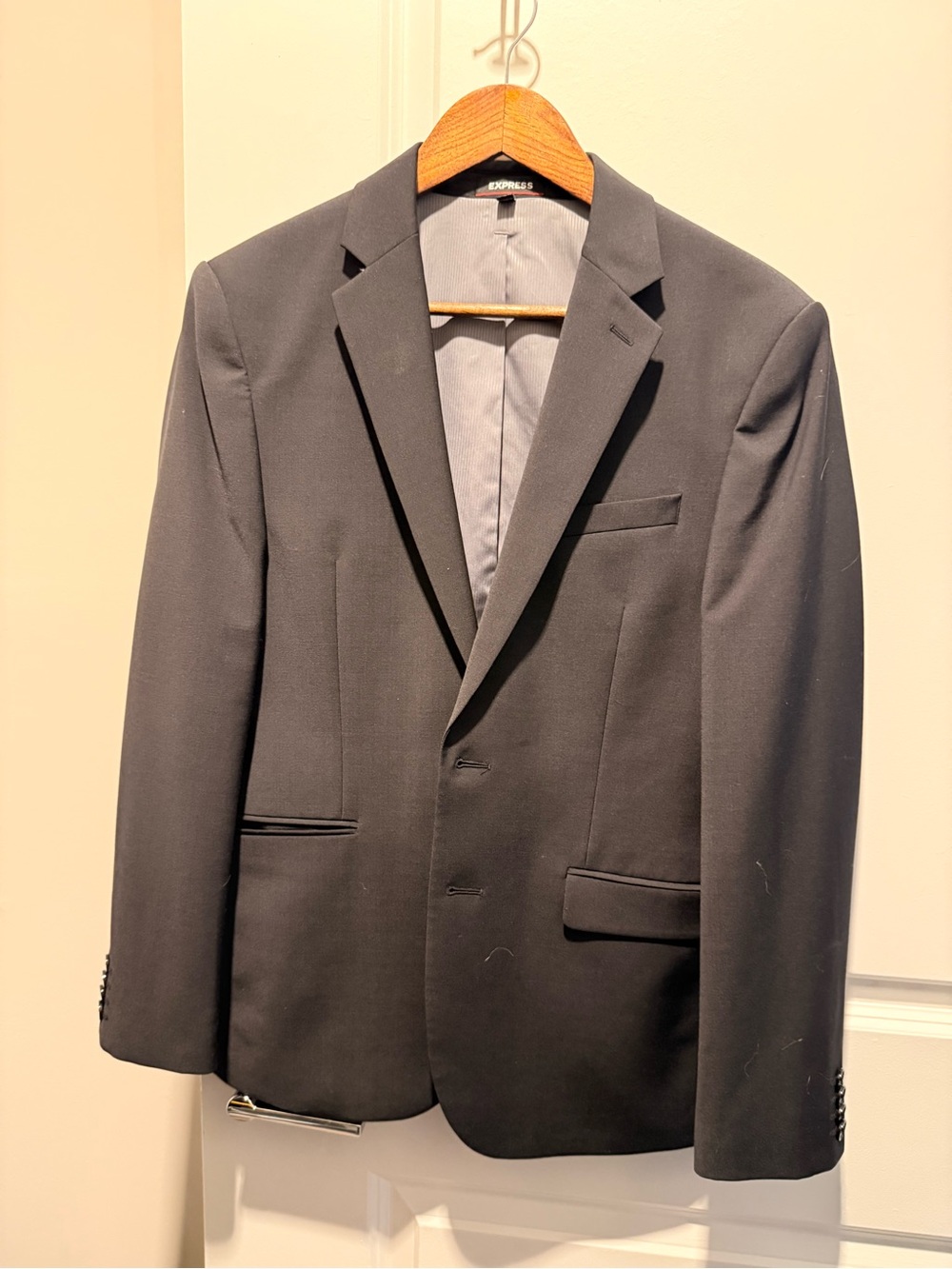 Express Black Men's Suit